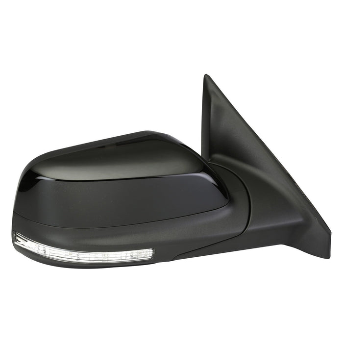 2016-2019 Ford Explorer Passenger Side Door Mirror Power Heated W/O Blis W/Signal Lamps W/Memory Pwr-Fold Convex Assembly - FO1321555-Partify-Painted-Replacement-Body-Parts