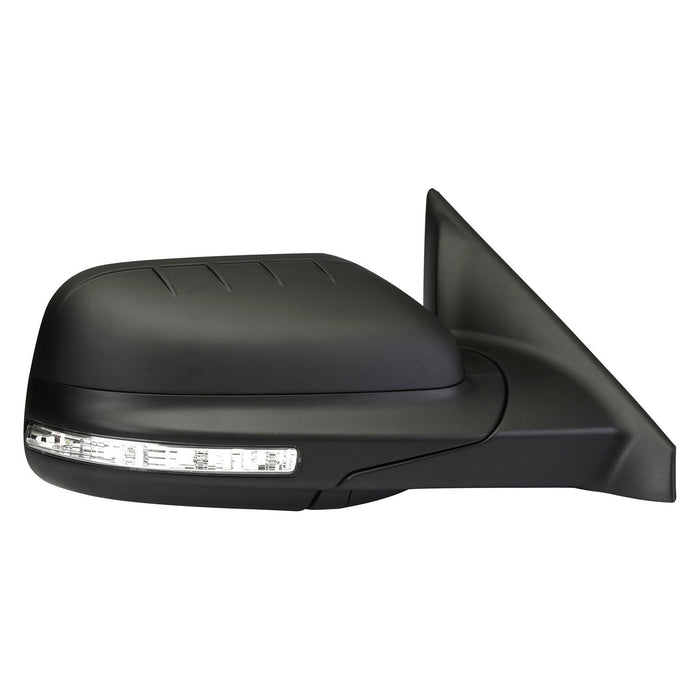 2016-2019 Ford Explorer Passenger Side Door Mirror Power Heated W/O Blis W/Signal Lamps W/Memory Assembly - FO1321576-Partify-Painted-Replacement-Body-Parts