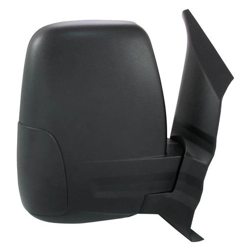 2018-2019 Ford Transit-150/Transit-250/Transit-350/Transit-350 HD Passenger Side Door Mirror Power Non-Heated Short Arm Medium/High Roof W/Cover Textured Assembly - FO1321600-Partify-Painted-Replacement-Body-Parts