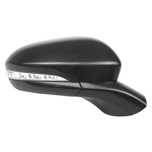 2017-2019 Ford Fusion Energi Platinum/Energi SE/Energi SEL/Energi Titanium/Platinum Hybrid/S Hybrid/SE Hybrid/SE LUX Hybrid/SEL Hybrid/Titanium Hybrid Passenger Side Door Mirror Htd To 9-3-18 W/S/L W/Blis W/Mem W/P/L W/Cvr Assembly - FO1321624-Partify-Painted-Replacement-Body-Parts