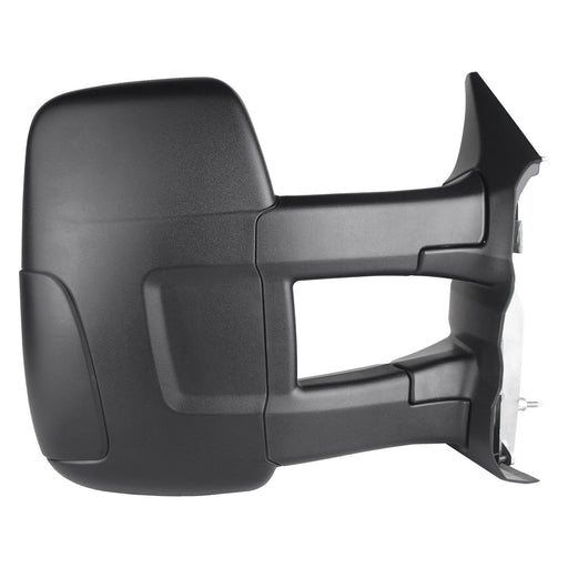 2015-2019 Ford Transit-150/Transit-250/Transit-350/Transit-350 HD Passenger Side Door Mirror Power Long Arm Low Roof Non-Heated Textured Assembly - FO1321626-Partify-Painted-Replacement-Body-Parts