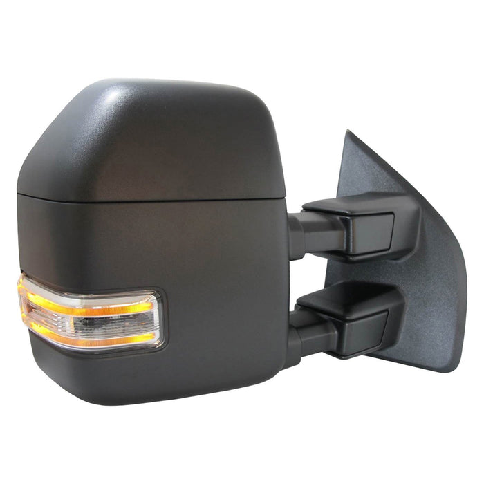 2019-2020 Ford F-150 Passenger Side Door Mirror Pwr Telescoping W/O Blind Spot Detection Textured Cap Assembly - FO1321640-Partify-Painted-Replacement-Body-Parts