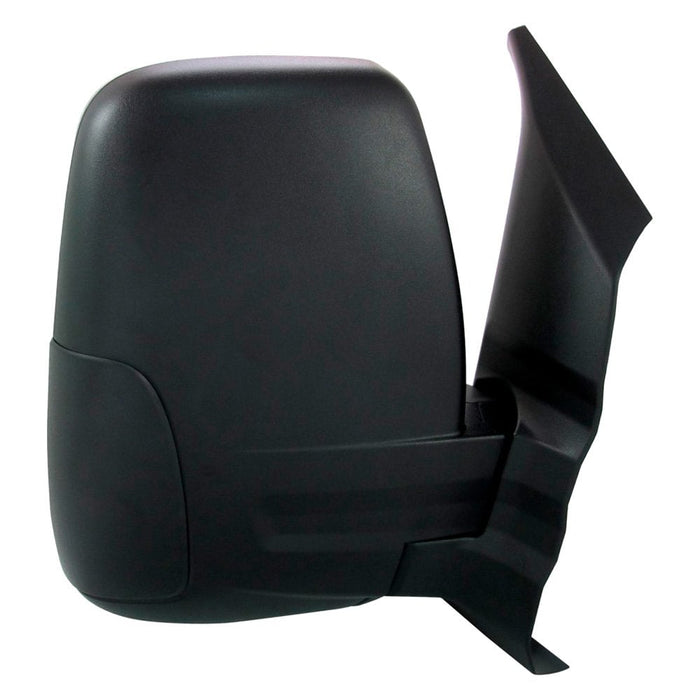 2020-2021 Ford Transit-150 Passenger Side Door Mirror Power Non-Heated Short Arm Medium/High Roof Assembly - FO1321652-Partify-Painted-Replacement-Body-Parts