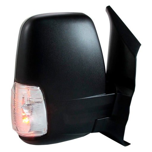 2020-2021 Ford Transit-150 Passenger Side Door Mirror Power Heated Short Arm Medium/High Roof Assembly - FO1321653-Partify-Painted-Replacement-Body-Parts