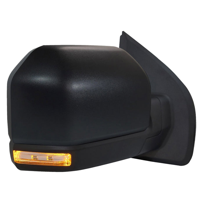 2019-2020 Ford F-150 Passenger Side Door Mirror Heated W/O Blind Spot Detection W/Spot Lamp Assembly - FO1321655-Partify-Painted-Replacement-Body-Parts