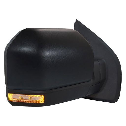 2019-2020 Ford F-150 Passenger Side Door Mirror Heated W/O Blind Spot Detection W/Spot Lamp Assembly - FO1321655-Partify-Painted-Replacement-Body-Parts