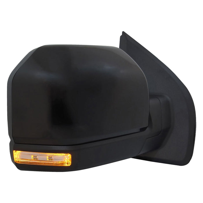 2019-2020 Ford F-150 Passenger Side Door Mirror Heated W/O Blind Spot Detection W/Spot Lamp Assembly - FO1321657-Partify-Painted-Replacement-Body-Parts