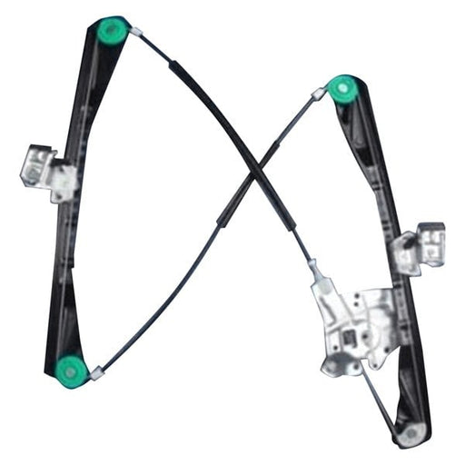 2000-2002 Lincoln LS Front Passenger Side Window Regulator Regulator & Motor Assembly - FO1351142-Partify-Painted-Replacement-Body-Parts
