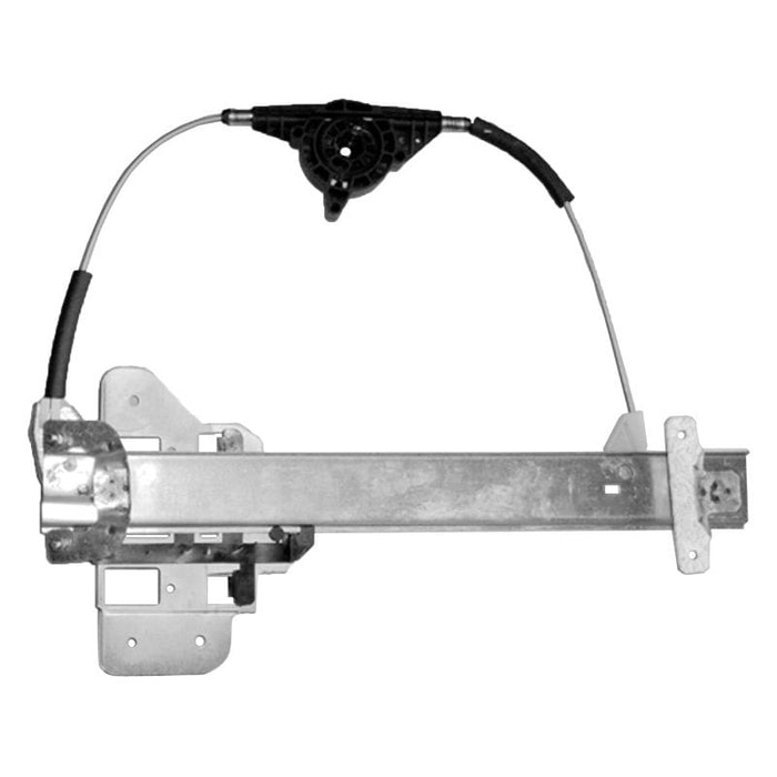 1995-1997 Lincoln Town Car Rear Driver Side Window Regulator W/O Motor - FO1550107-Partify-Painted-Replacement-Body-Parts