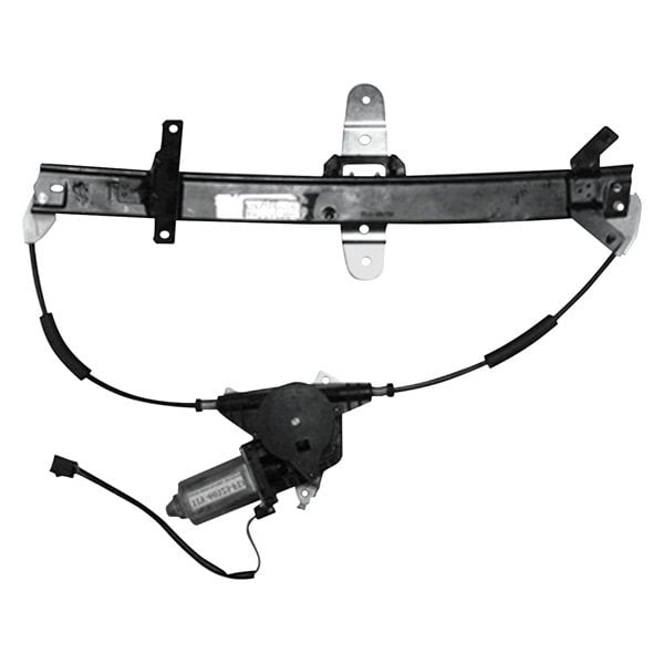1992-2011 Ford Crown Victoria/Mercury Grand Marquis Rear Driver Side Window Regulator Power Regulator & Motor Assembly - FO1550111-Partify-Painted-Replacement-Body-Parts