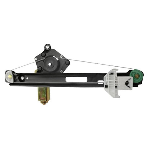 2000-2007 Ford Focus Rear Driver Side Window Regulator Power W/ Motor - FO1550112-Partify-Painted-Replacement-Body-Parts