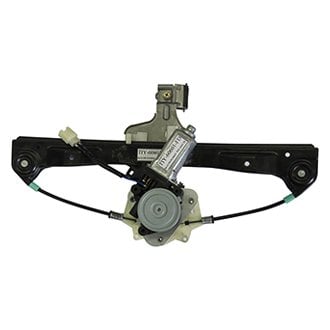 2006-2012 Ford Fusion Hybrid/Mercury Milan/Lincoln MKZ/Zephyr Rear Driver Side Window Regulator Regulator & Motor Assembly - FO1550131-Partify-Painted-Replacement-Body-Parts