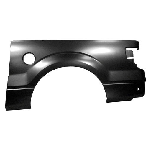 2009-2014 Ford F-150 Driver Side Truck Bed Panel Outer Panel W/O Wheel Opening Mldgs Std Bed - FO1756137-Partify-Painted-Replacement-Body-Parts