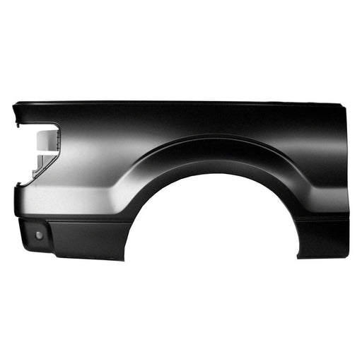 2009-2014 Ford F-150 Passenger Side Truck Bed Panel Outer Panel W/O Wheel Opening Mldgs Std Bed - FO1757137-Partify-Painted-Replacement-Body-Parts