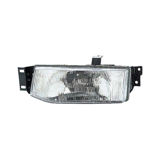 1991-1996 Ford Escort Driver Side Headlight Assembly Composite - FO2502116-Partify-Painted-Replacement-Body-Parts