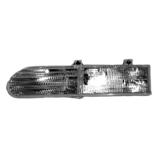 1992 Ford Taurus L Driver Side Headlight Assembly Includes Parklamp Composite - FO2502117-Partify-Painted-Replacement-Body-Parts