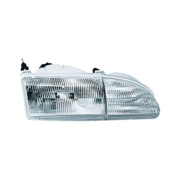 1996-1997 Ford Thunderbird/Mercury Cougar Driver Side Headlight Assembly Composite - FO2502136-Partify-Painted-Replacement-Body-Parts