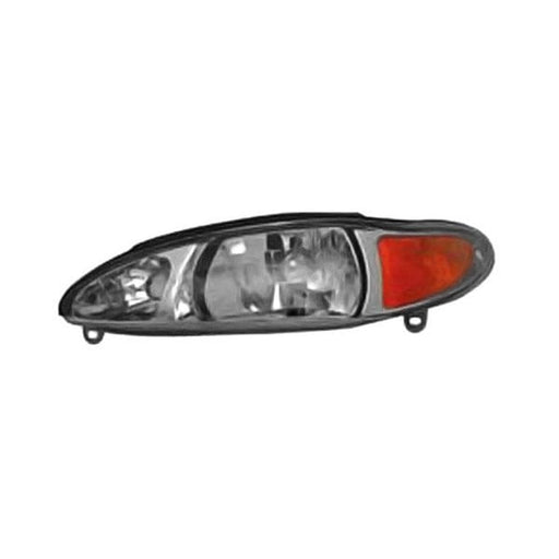 1997-2002 Ford Escort/Mercury Tracer Driver Side Headlight Assembly Composite 4 Door Sedan/Wagon - FO2502137-Partify-Painted-Replacement-Body-Parts