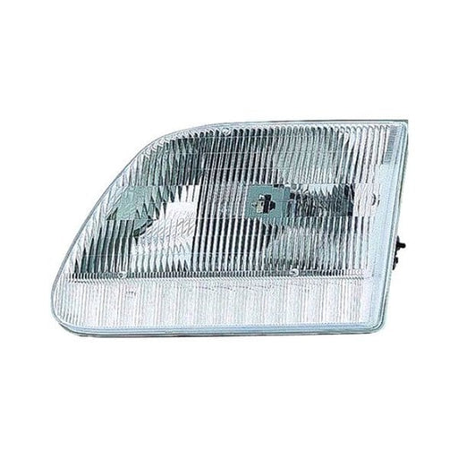 1997-2004 Ford Expedition/F-150/F-150 Heritage Austera/Base/Harley-Davidson Edition/Lariat/XL/XLT Driver Side Headlight Assembly Composite - FO2502139-Partify-Painted-Replacement-Body-Parts