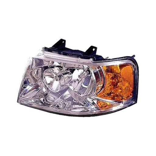 2003-2006 Ford Expedition Driver Side Headlight Assembly W/Bright Bezel Composite - FO2502181-Partify-Painted-Replacement-Body-Parts