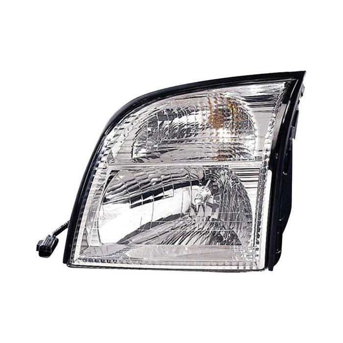 2002-2005 Mercury Mountaineer Driver Side Headlight Assembly Composite - FO2502188-Partify-Painted-Replacement-Body-Parts