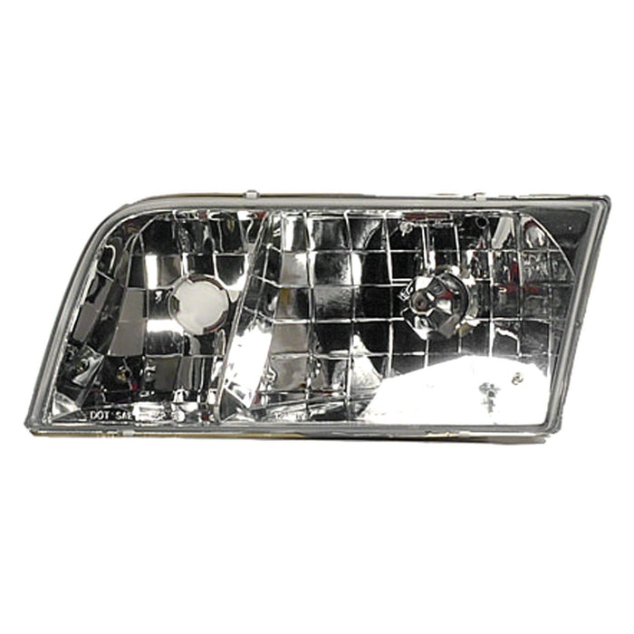 1998-2011 Ford Crown Victoria Driver Side Headlight Assembly W/O Bulbs Or Sockets Replacement Lens Design Composite - FO2502200-Partify-Painted-Replacement-Body-Parts
