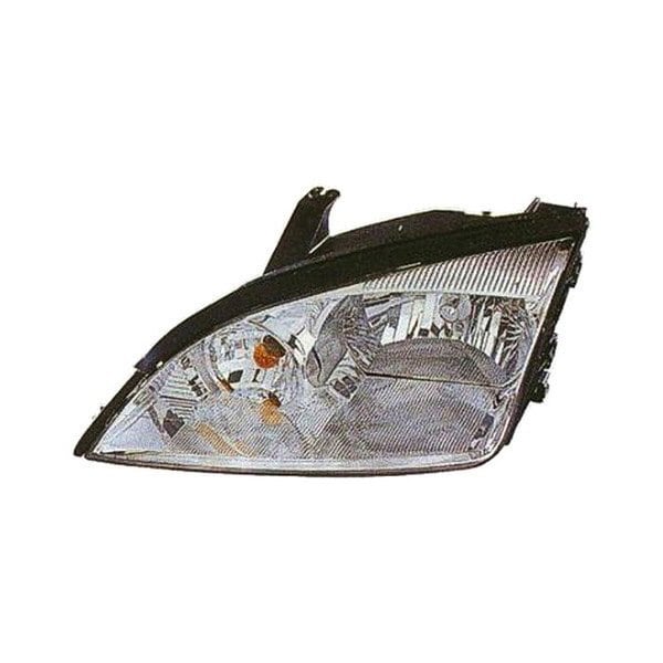 2005-2007 Ford Focus Ambiente/LX Austero/S/SE/SE Tipico/SES/Sport/ST/ZX3/ZX4/ZX4 ST/ZX5/ZXW Driver Side Headlight Assembly Halogen W/O Bulbs Or Sockets Composite - FO2502210-Partify-Painted-Replacement-Body-Parts
