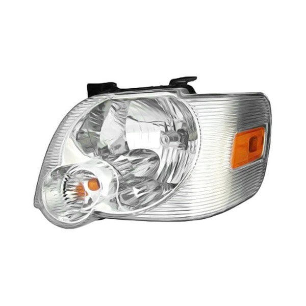 2006-2010 Ford Explorer Driver Side Headlight Assembly Composite - FO2502220-Partify-Painted-Replacement-Body-Parts
