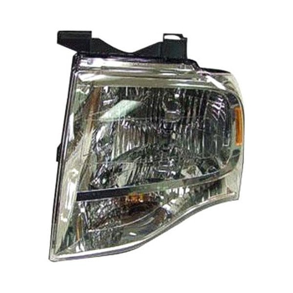 2007-2014 Ford Expedition Driver Side Headlight Assembly W/O -Out Chrome Housing Composite - FO2502226-Partify-Painted-Replacement-Body-Parts