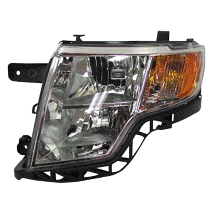 2007-2010 Ford Edge Limited/SE/SEL/SEL Plus Driver Side Headlight Assembly Composite - FO2502228-Partify-Painted-Replacement-Body-Parts