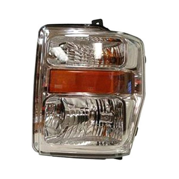 2008-2010 Ford F-250 Super Duty/F-350 Super Duty Cabela's/FX4/King Ranch/Lariat/XL/XLT Driver Side Headlight Assembly Aero Style Composite - FO2502243-Partify-Painted-Replacement-Body-Parts