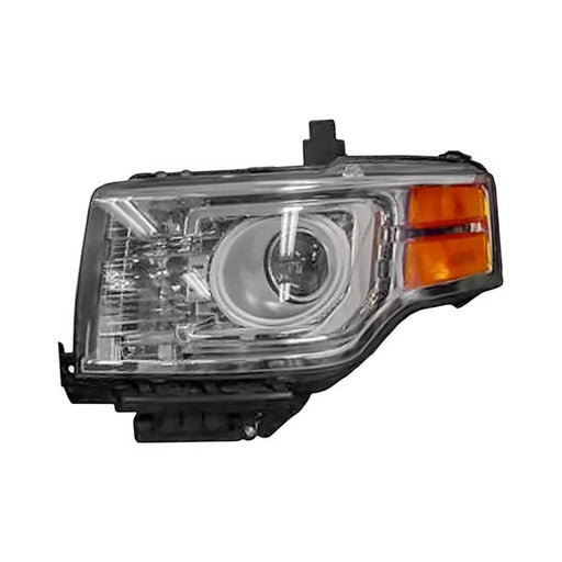2009-2012 Ford Flex Limited Driver Side Headlight Assembly Hid Composite - FO2502264-Partify-Painted-Replacement-Body-Parts