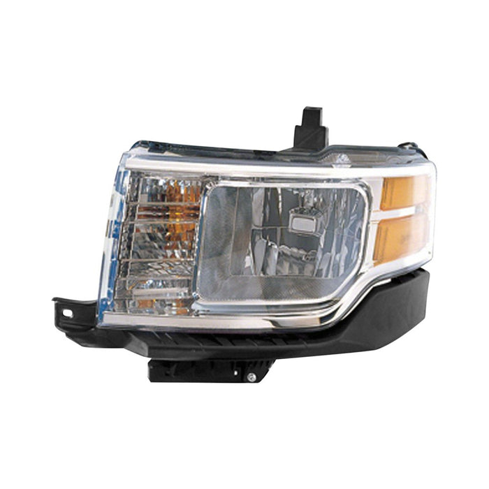 2009-2012 Ford Flex Driver Side Headlight Assembly Halogen Composite - FO2502266-Partify-Painted-Replacement-Body-Parts