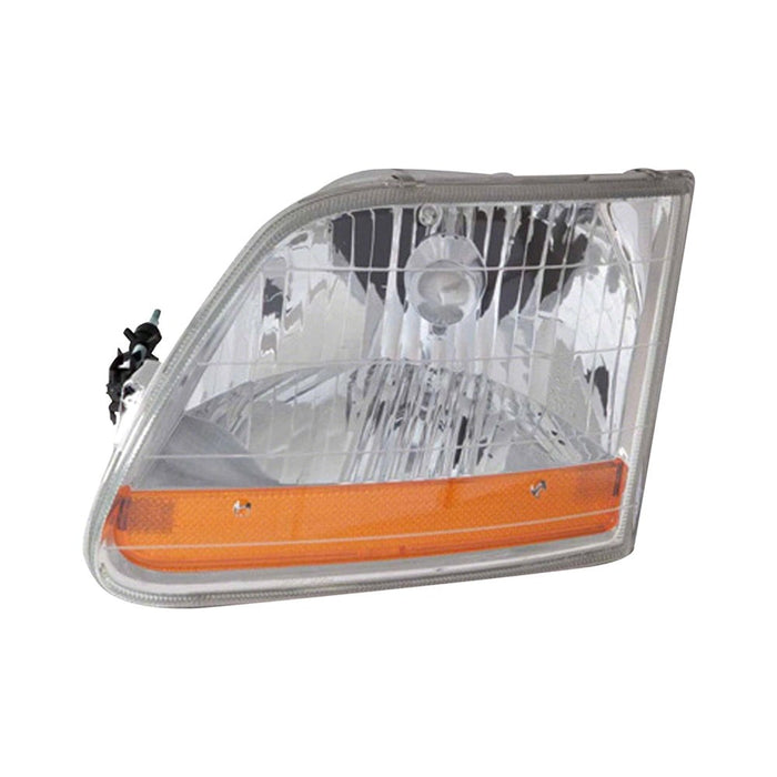 2001-2003 Ford F-150 Harley-Davidson Edition Driver Side Headlight Assembly Composite - FO2502267-Partify-Painted-Replacement-Body-Parts