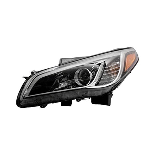 2009-2011 Lincoln MKS Driver Side Headlight Assembly W/Adaptive Headlamps Composite - FO2502268-Partify-Painted-Replacement-Body-Parts