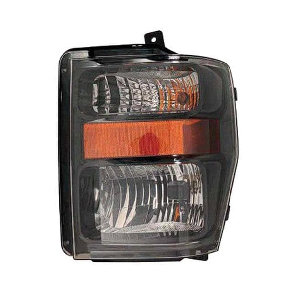 2008-2010 Ford F-250 Super Duty/F-350 Super Duty Harley-Davidson Edition Driver Side Headlight Assembly Aero Style Composite - FO2502285-Partify-Painted-Replacement-Body-Parts