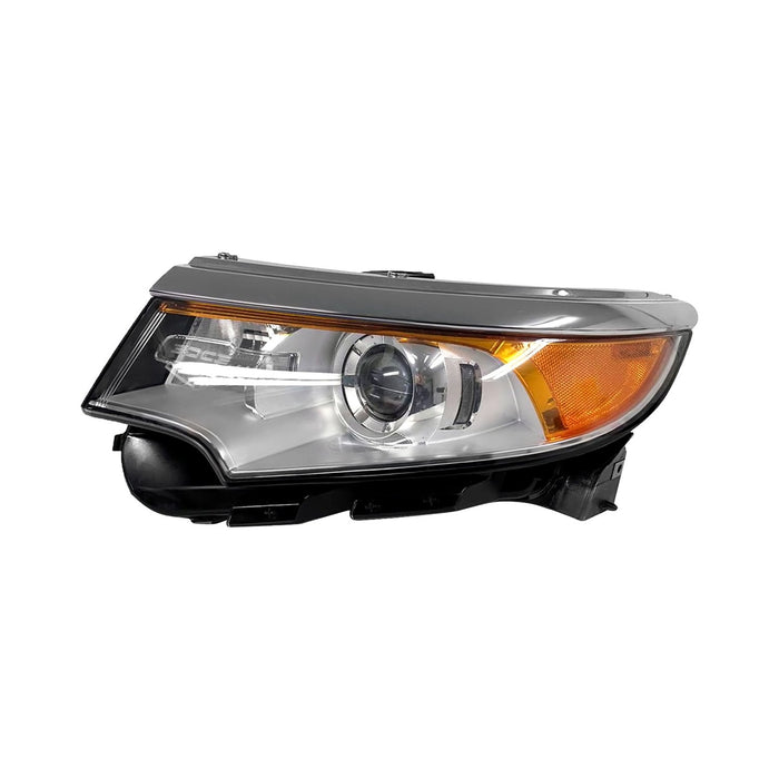 2011-2014 Ford Edge Driver Side Headlight Assembly Hid Composite - FO2502293-Partify-Painted-Replacement-Body-Parts