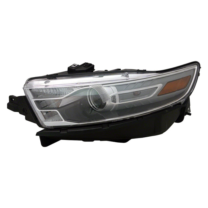 2013-2014 Ford Taurus Driver Side Headlight Assembly Halogen Composite - FO2502310-Partify-Painted-Replacement-Body-Parts