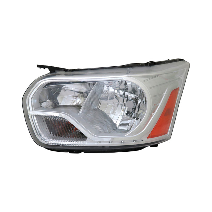 2015-2016 Ford Transit-150/Transit-250/Transit-350/Transit-350 HD Driver Side Headlight Assembly To 9-2-15 W/Chrome Trim Composite - FO2502329-Partify-Painted-Replacement-Body-Parts