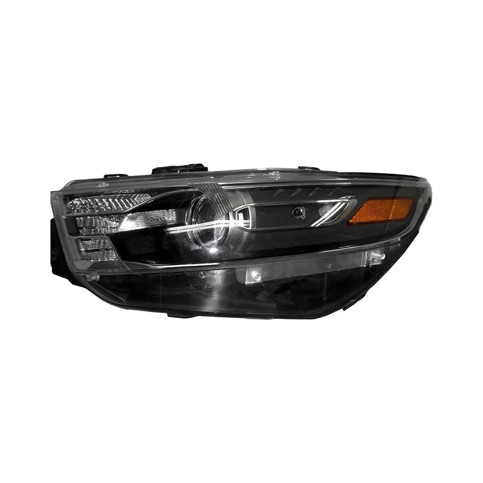 2014-2016 Ford Police Interceptor Sedan Driver Side Headlight Assembly From 1-8-14 W/Strobe Light Composite - FO2502336-Partify-Painted-Replacement-Body-Parts