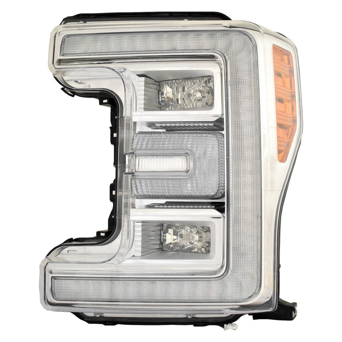 2017-2018 Ford F-350 Super Duty Driver Side Headlight Assembly Led Composite Crew Cab Pickup/Extended Cab Pickup - FO2502362-Partify-Painted-Replacement-Body-Parts