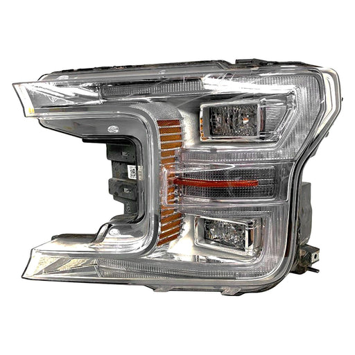 2018-2020 Ford F-150 Driver Side Headlight Assembly Led W/O Sport Appearance Pkg Composite - FO2502366-Partify-Painted-Replacement-Body-Parts