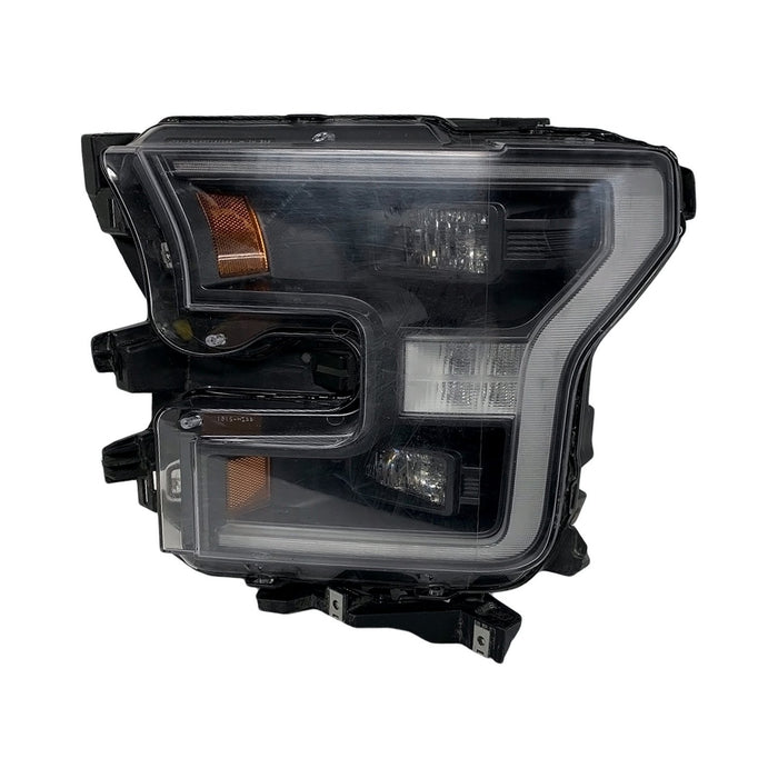 2016-2017 Ford F-150 Driver Side Headlight Assembly Led W/Special Edition Pkg Level 5 Composite Crew Cab Pickup/Extended Cab Pickup - FO2502371-Partify-Painted-Replacement-Body-Parts