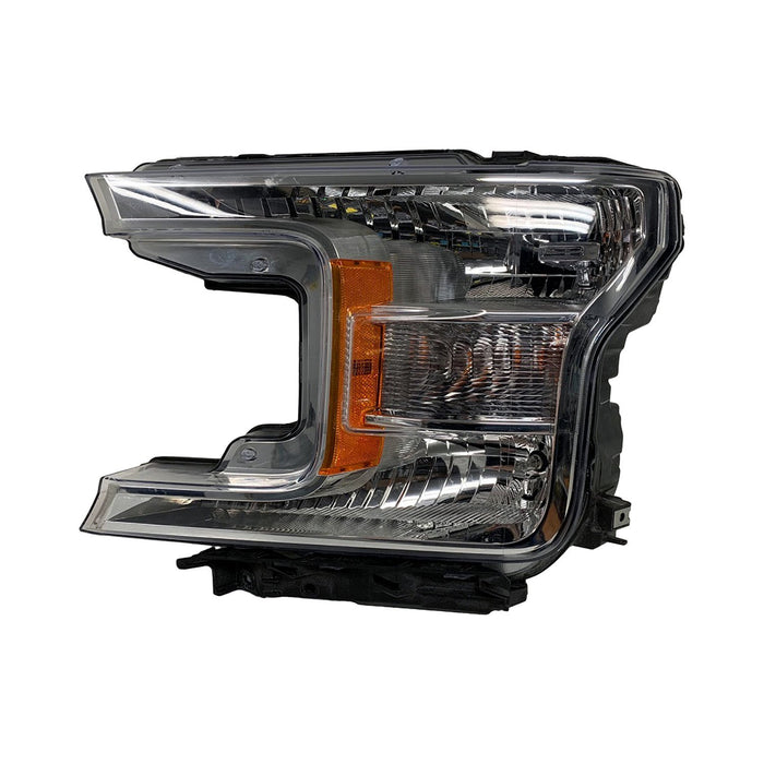 2018-2020 Ford F-150 XL/XLT Driver Side Headlight Assembly Halogen W/O Sport Appearance Pkg W/O Appearance Pkg Composite - FO2502372-Partify-Painted-Replacement-Body-Parts