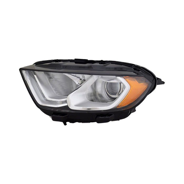 2018-2021 Ford EcoSport Driver Side Headlight Assembly W/Drl Chrome Bezel Composite - FO2502376-Partify-Painted-Replacement-Body-Parts