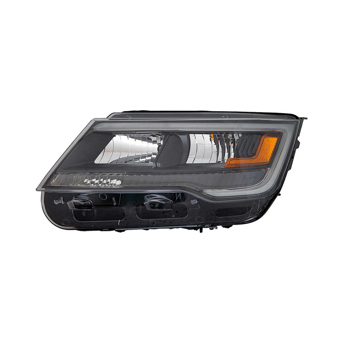 2018-2019 Ford Explorer Sport Driver Side Headlight Assembly Led W/Led Drl From 4-4-18 Composite - FO2502390-Partify-Painted-Replacement-Body-Parts