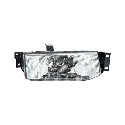 1991-1996 Ford Escort Passenger Side Headlight Assembly Composite - FO2503113-Partify-Painted-Replacement-Body-Parts
