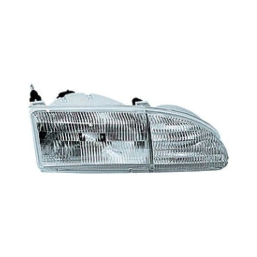 1994-1995 Ford Thunderbird Passenger Side Headlight Assembly Composite - FO2503128-Partify-Painted-Replacement-Body-Parts