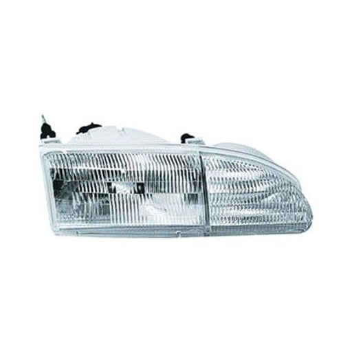 1996-1997 Ford Thunderbird/Mercury Cougar Passenger Side Headlight Assembly Composite - FO2503136-Partify-Painted-Replacement-Body-Parts