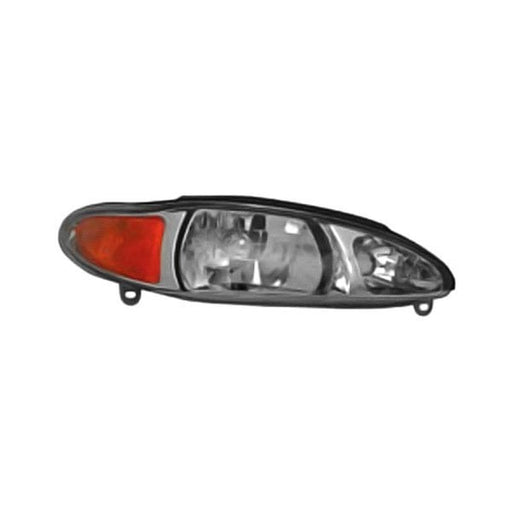 1997-2002 Ford Escort/Mercury Tracer Passenger Side Headlight Assembly Composite 4 Door Sedan/Wagon - FO2503137-Partify-Painted-Replacement-Body-Parts